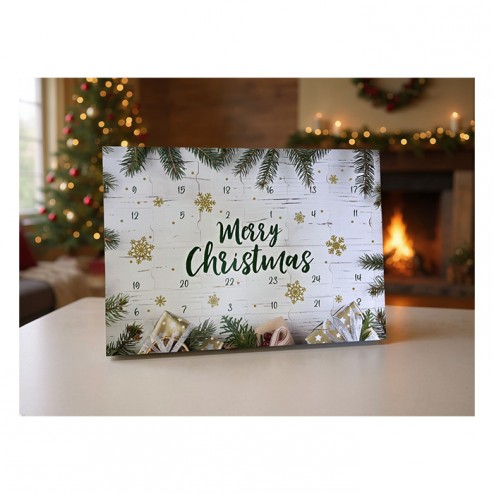 Adventskalender BLITZDRUCK mit Lindt Lindor Kugeln