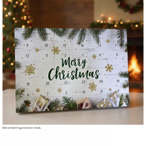 Adventskalender zum Selbstbefüllen