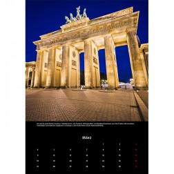 Kalender A2 hoch (schwarz)