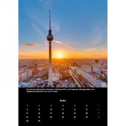 Kalender A4 hoch (schwarz)