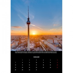 Kalender A3 hoch (schwarz)