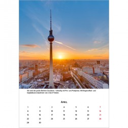 Kalender A4 hoch (weiß)