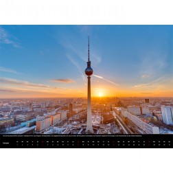 Kalender 70x50cm quer (schwarz)