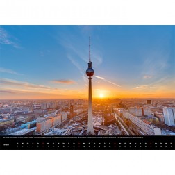 Kalender 70x50cm quer (schwarz)