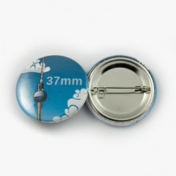 Ansteckbutton 37mm rund